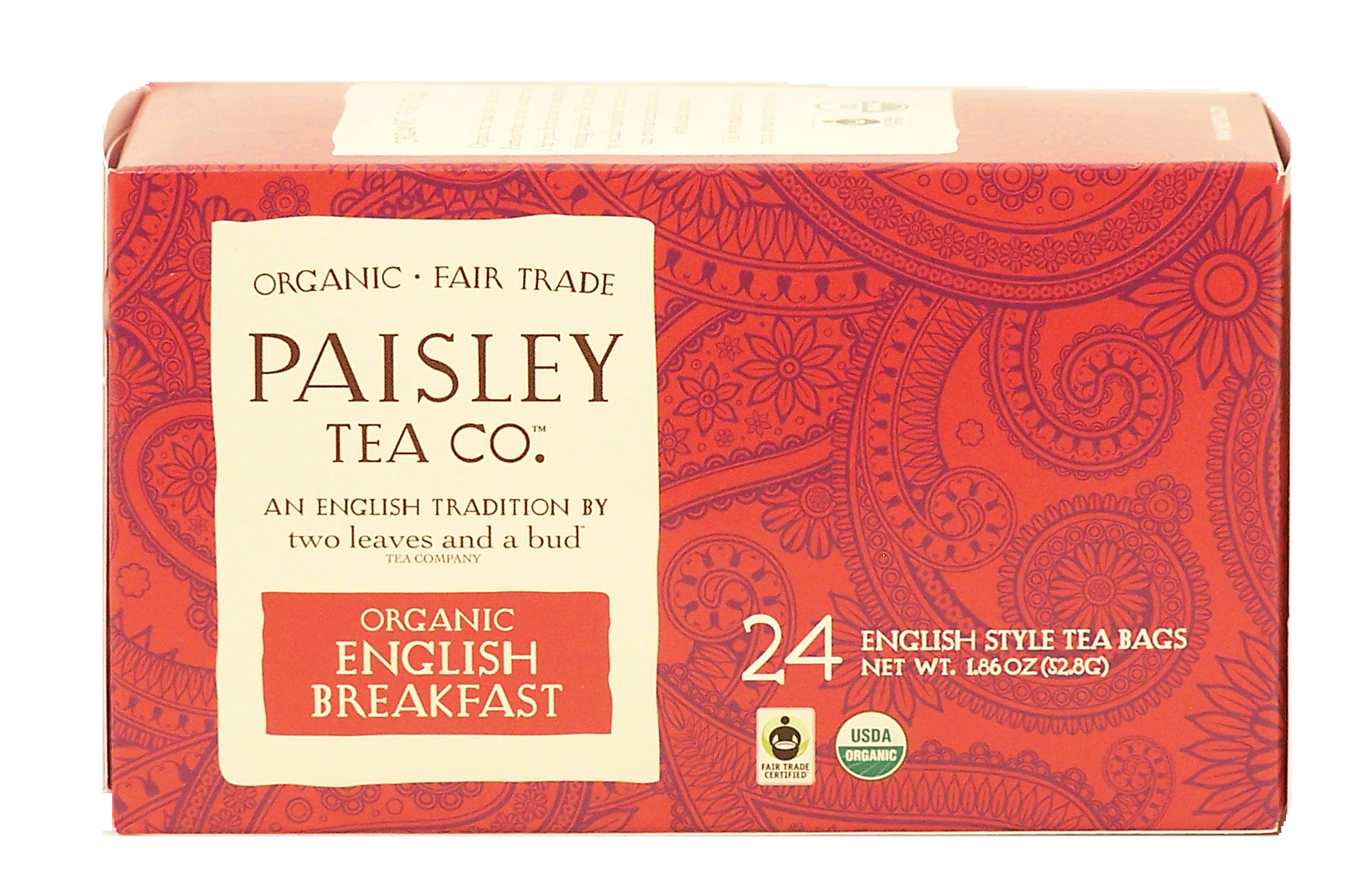 Paisley Tea Co. English Breakfast organic english style tea bags Full-Size Picture